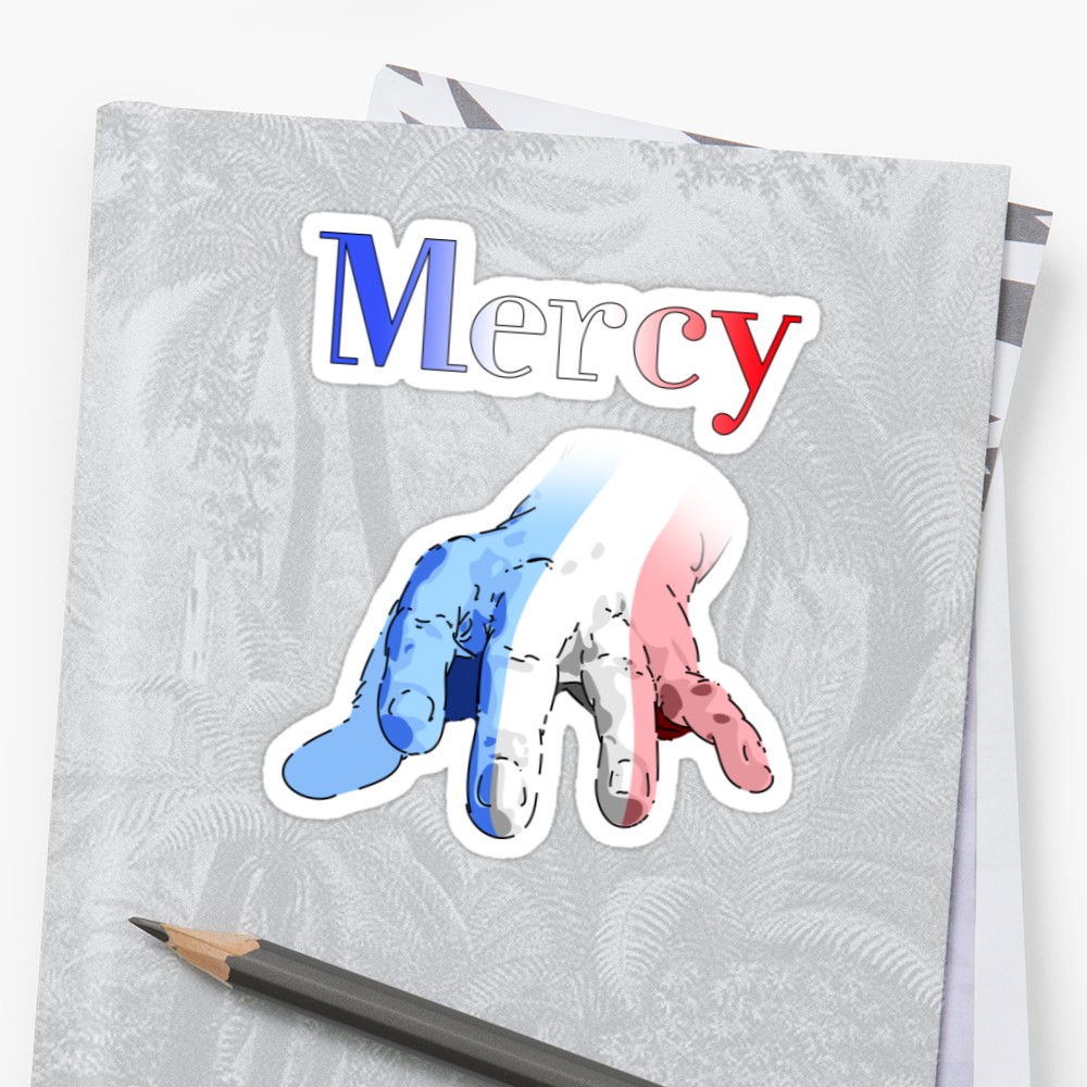  - אירוויזיון 2018 Mercy small sticker