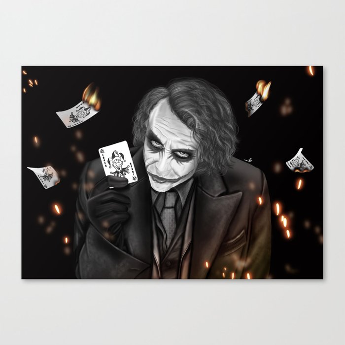 The Joker Canvas Print